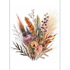 FLORAL BEAUTIES GREETING CARD Bouquet 6